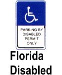 Disabled Parking Sign